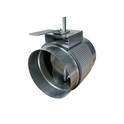 Registre manuel en acier Ø 160 mm