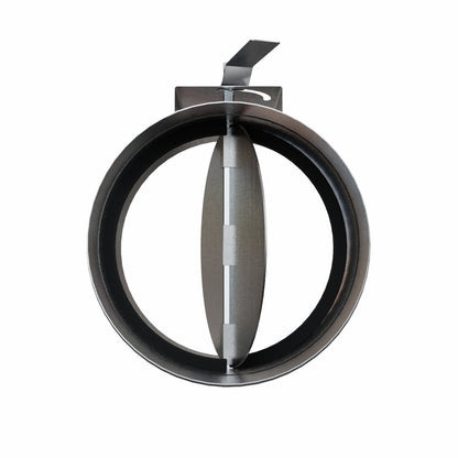 Registre manuel en acier Ø 160 mm