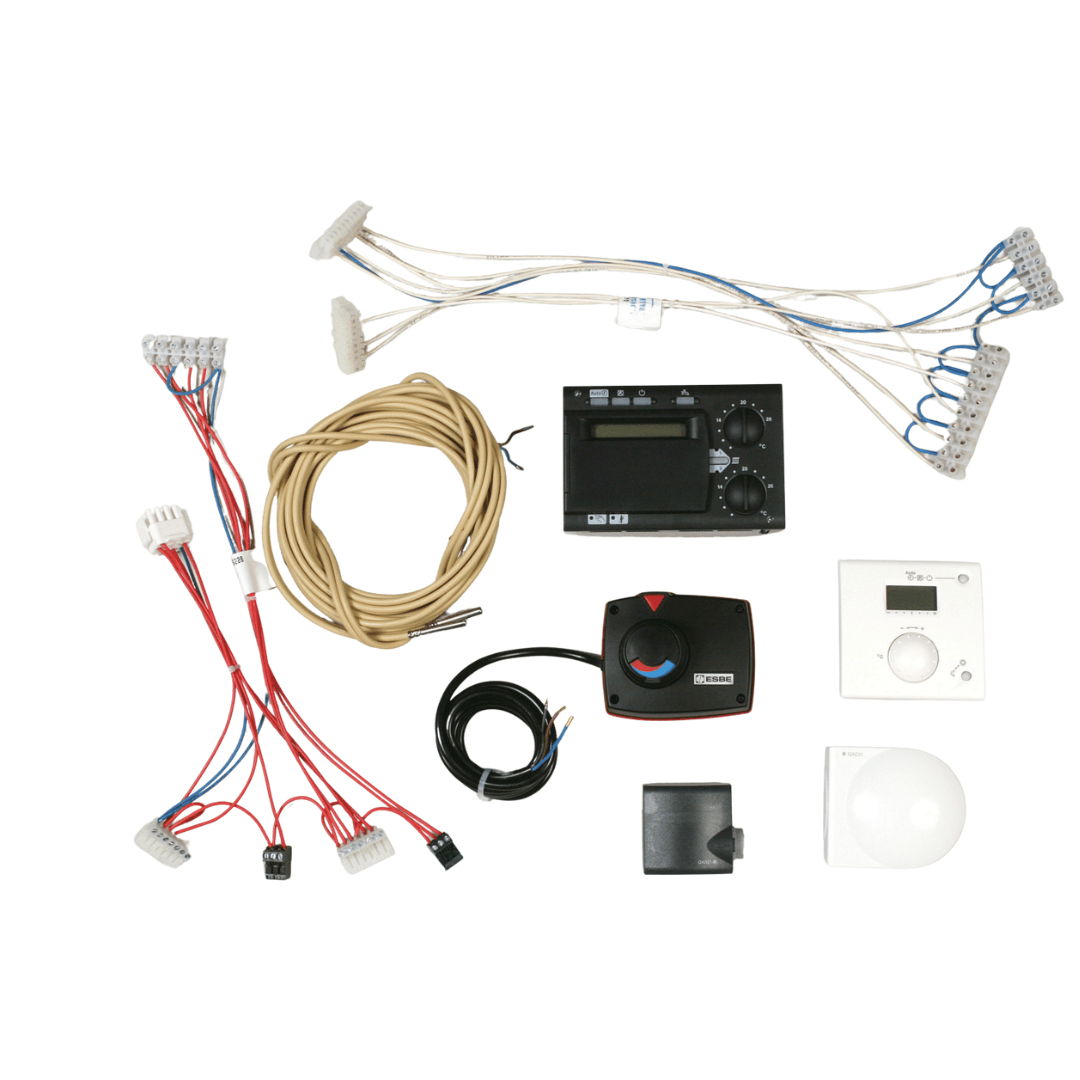 Régulation optima/ambiance 4100 - 2 circuits en fonction de la température extérieure - 500323