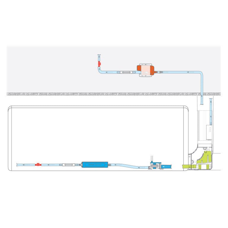Silence+ Mini Orange - Pompe de relevage #FP3313