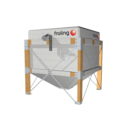 Silo textile type 20 avec vibreur intégré - 13741RF