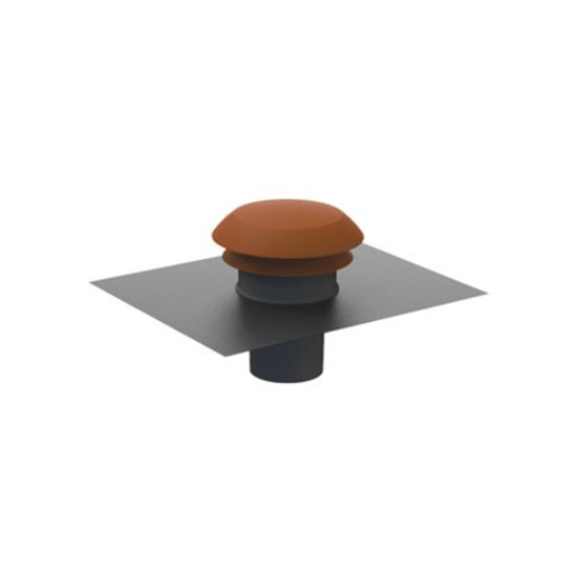 Sortie de toit rond tuile ø125 mm pour ventilation - 422563