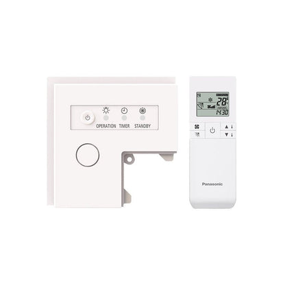 Télécommande infrarouge + récepteur pour cassette 4 voies 60x60 cm