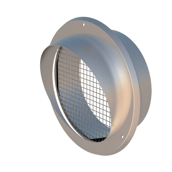 Terminal mural horizontal Aerfoam D160 mm pour chauffe-eaux thermodynamiques