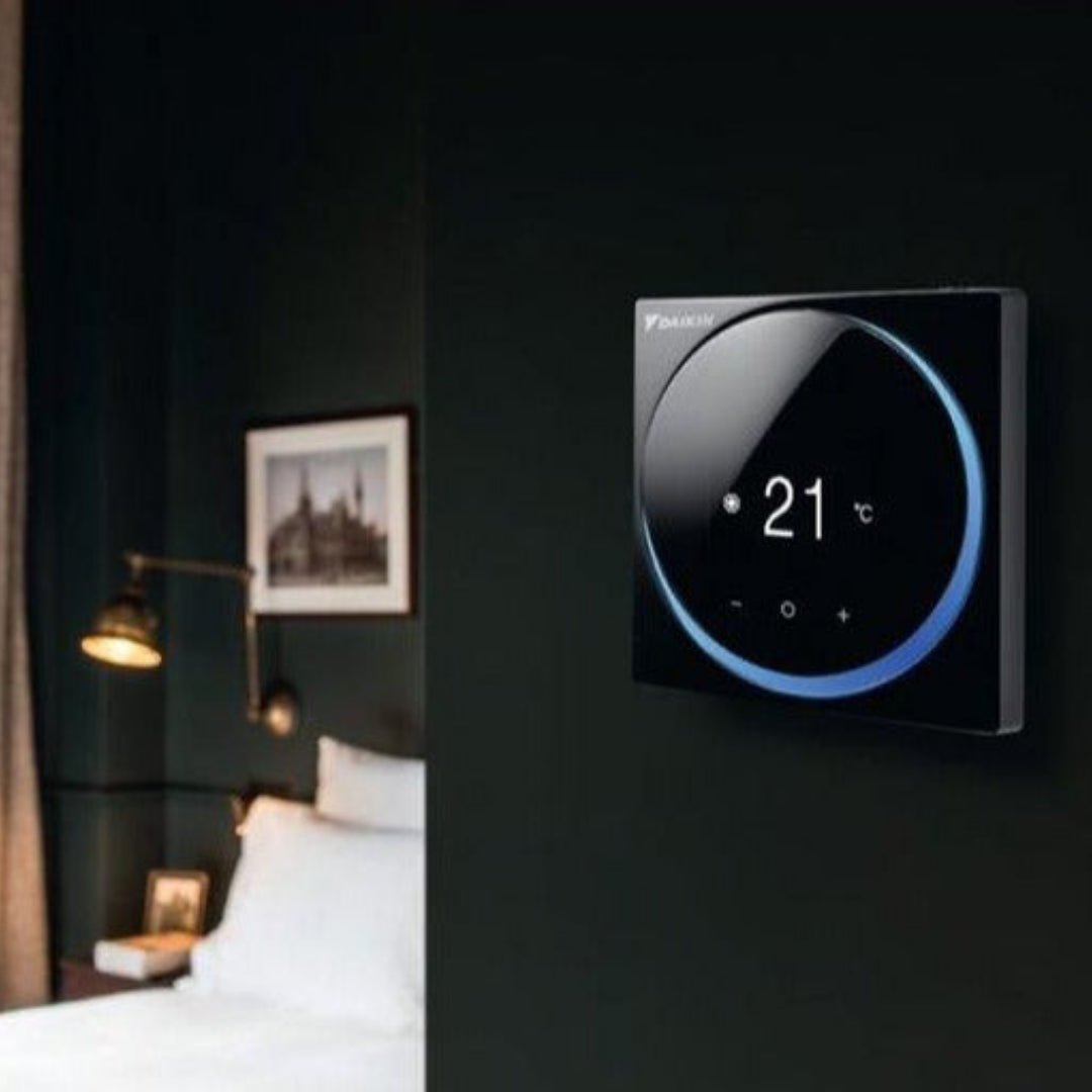 Thermostat Altherma 3 Madoka chauffage noir compatible pompe à chaleur air - eau - Daikin #BRC1HHDK