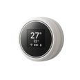 Thermostat sans fil blanc et noir compatible Unico - B1029