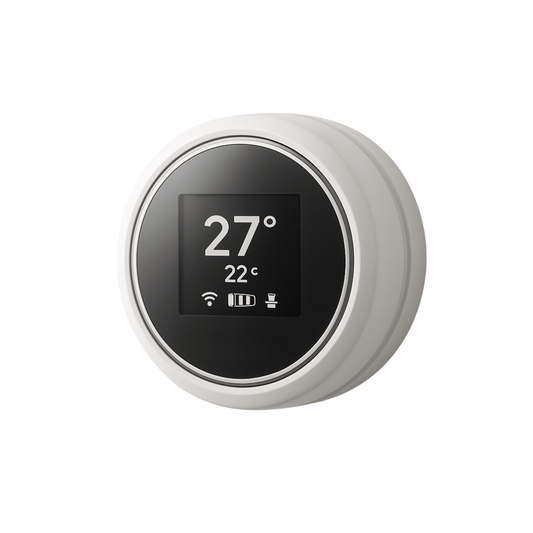 Thermostat sans fil blanc et noir compatible Unico - B1029