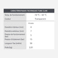 Tube d'évacuation de condensats 4x7 mm (50m) - Condensats #AX5210