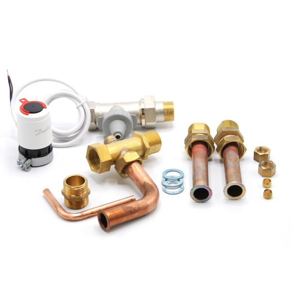 Vanne 2 voies motorisée pour contrôle du circuit direct - Accessoires #740022
