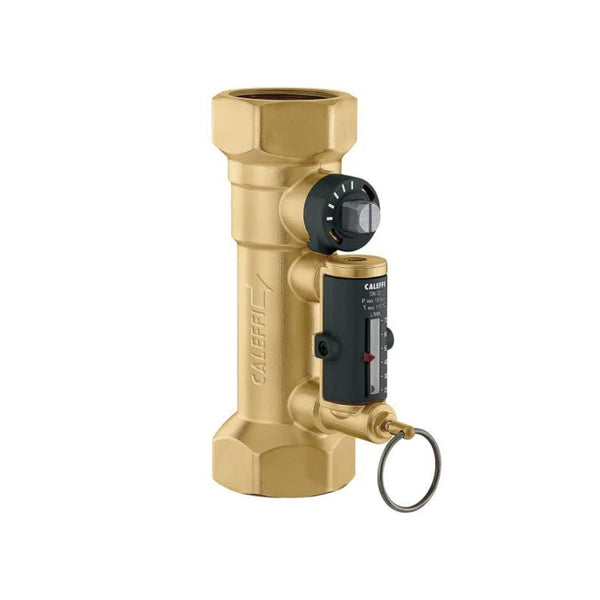 Vanne d'équilibrage manuel 1''1/4 FF 20 - 70 l/min à lecture directe - Raccord, vanne, filtre #132702