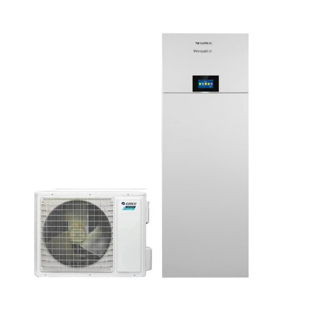 VERSATI III AIO 6kW Monophasé avec ECS 200L - Gree #3IGR5155