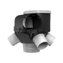 VMC simple flux auto réglable Atlantic 412287 avec installation rapide - 412287
