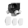 VMC simple flux Autocosy Kit avec 3 bouches Line - 412288