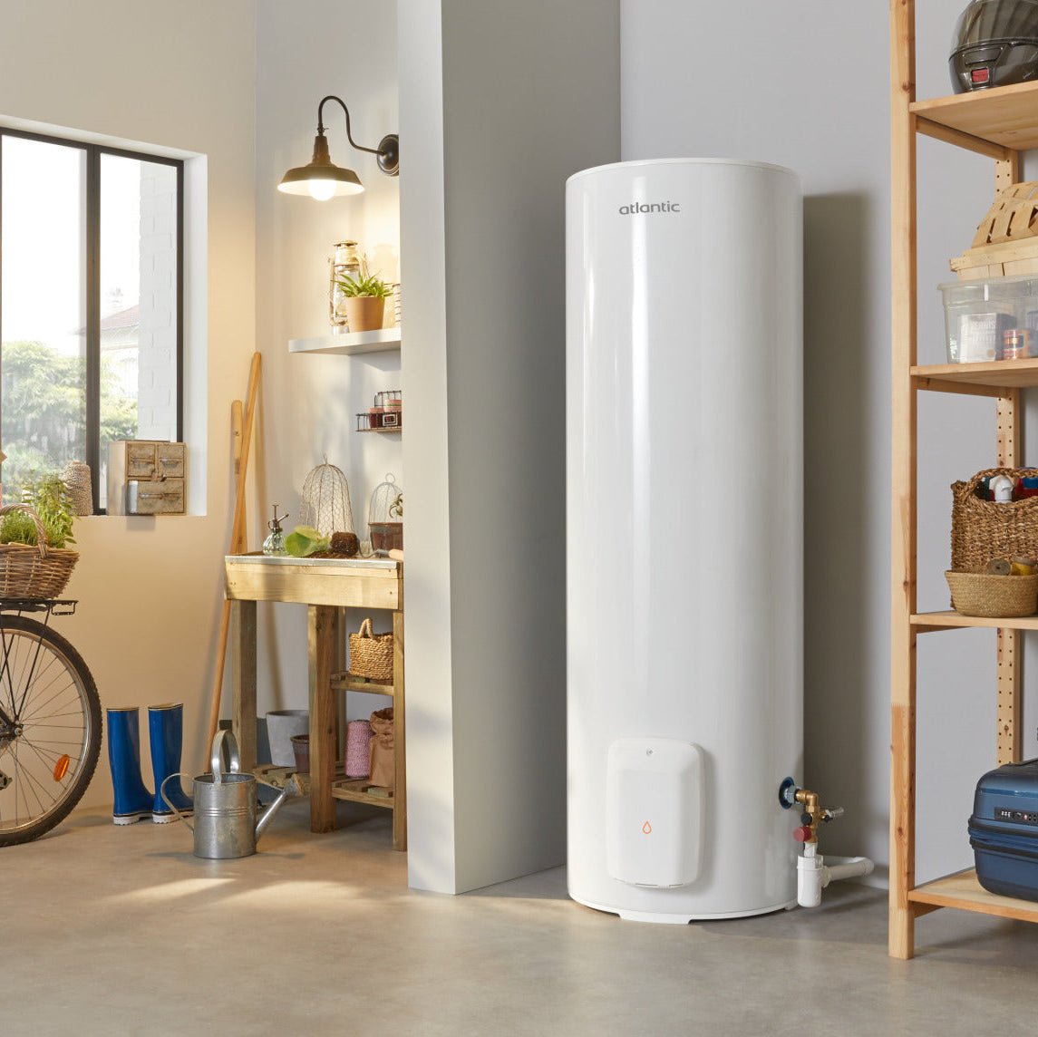 Zénéo 300 litres vertical pose au sol - chauffe - eau électrique - 154319
